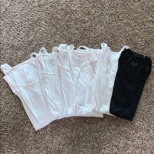 Bundle of 6 Isabel Maternity tanks SZ M